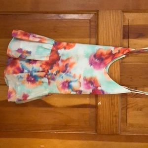 Buddy love watercolor tank